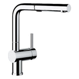 BLANCO Linus-S Vario Single Lever Kitchen Mixer Tap with Pull Out Spray in Chrome