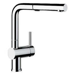 BLANCO Linus-S Vario Single Lever Kitchen Mixer Tap with Pull Out Spray in Chrome