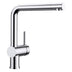 BLANCO Linus Single Lever Kitchen Mixer Tap with 360° Swivel Spout in Chrome