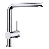 BLANCO Linus Single Lever Kitchen Mixer Tap with 360° Swivel Spout in Chrome