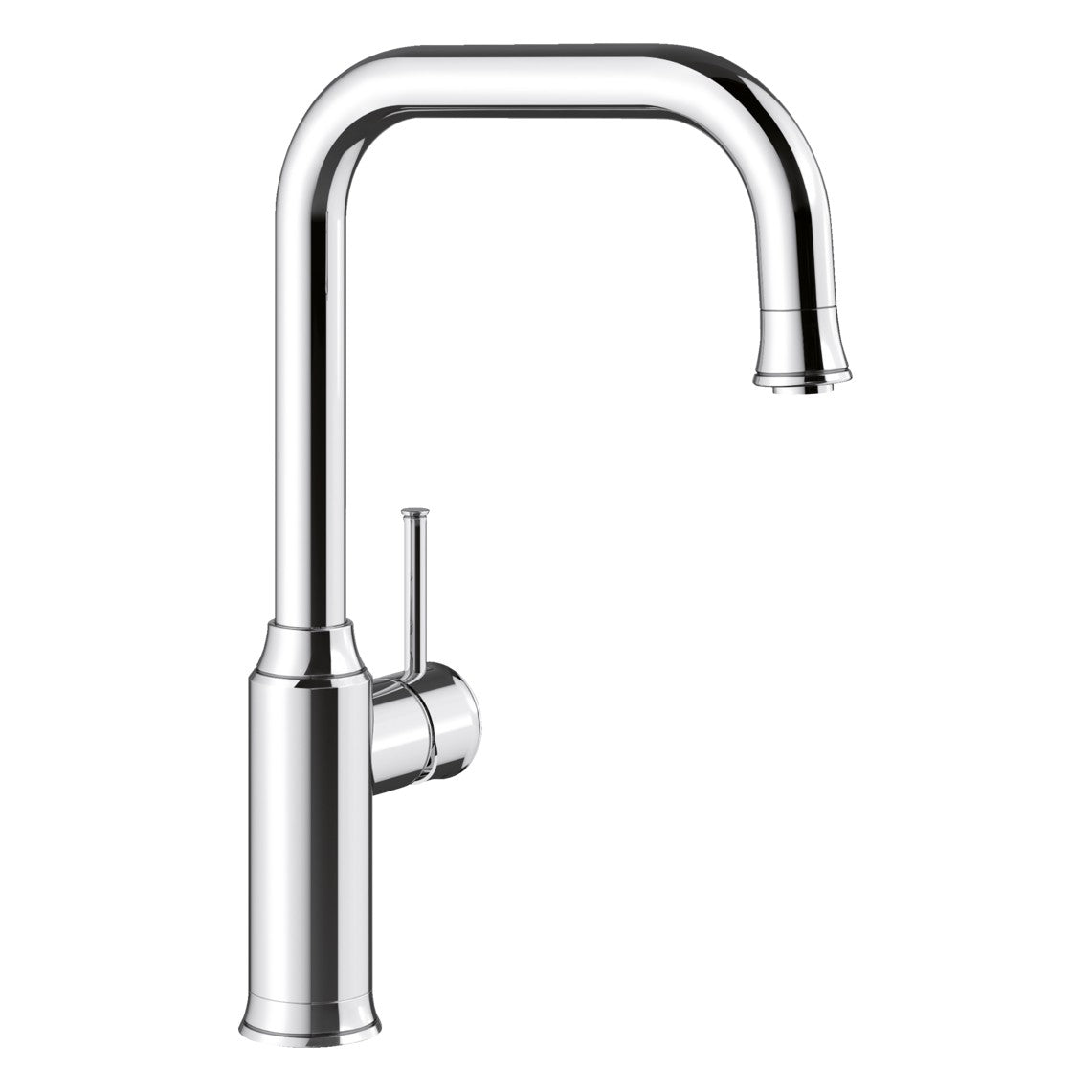 BLANCO Livia-S Single Lever Kitchen Mixer Tap with Pull Down Spray in Chrome