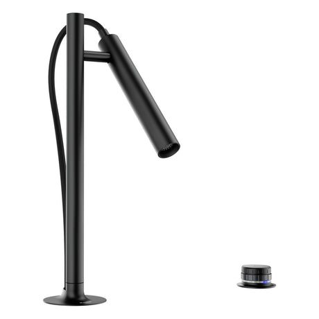 BLANCO Luneoo-S Single Lever Kitchen Mixer Tap with Handspray in Black Matt