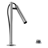 BLANCO Luneoo-S Single Lever Kitchen Mixer Tap with Handspray in Brushed Stainless Steel