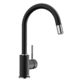 BLANCO Mida-S Single Lever Kitchen Mixer Tap with Pull-Down Handspray in Anthracite