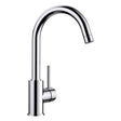 BLANCO Mida Eco-Flow Single Lever Kitchen Mixer Tap in Chrome