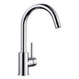 BLANCO Mida Eco-Flow Single Lever Kitchen Mixer Tap in Chrome