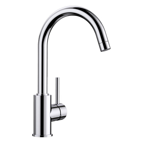 BLANCO Mida Eco-Flow Single Lever Kitchen Mixer Tap in Chrome