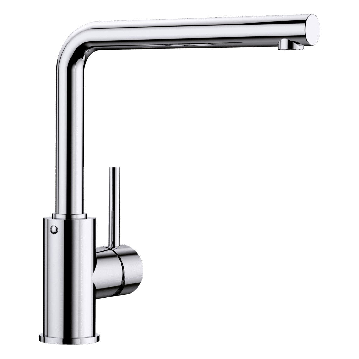 BLANCO Mila Eco-Flow Single Lever Kitchen Mixer Tap with 360° Swivel Spout in Chrome