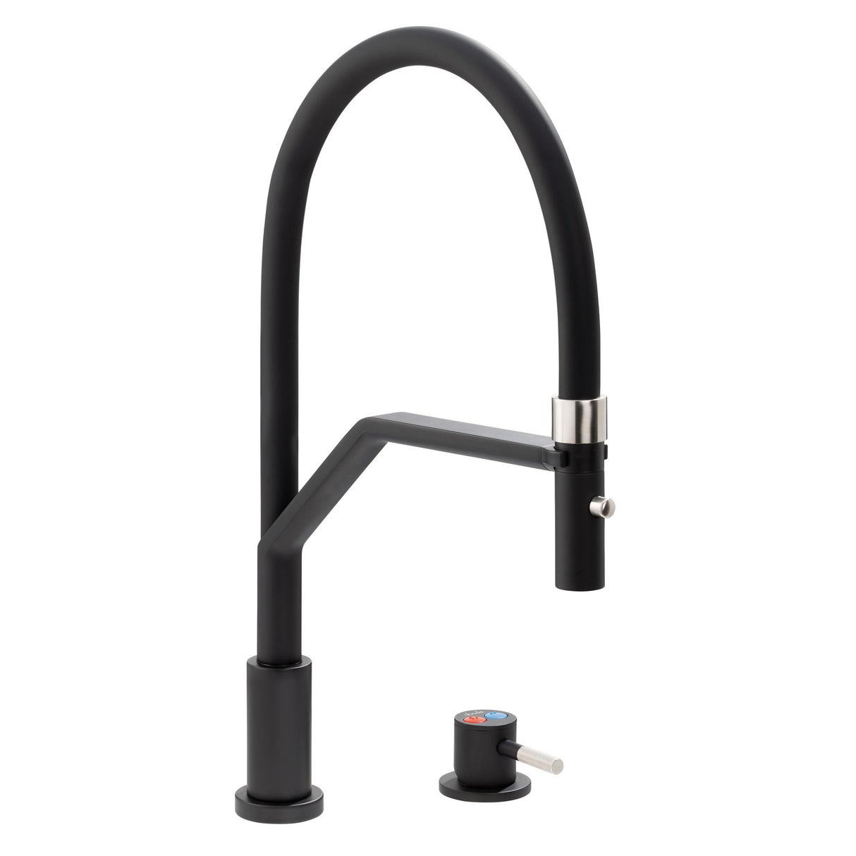 Abode Livinc Single Lever Kitchen Mixer Tap with Pull Out Spray