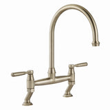 Abode Oxbury Traditional Bridge C-Spout Kitchen Mixer Tap