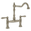 Abode Mayenne Dual Lever Traditional Bridge Kitchen Mixer Tap