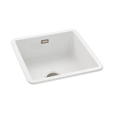Abode Sandon Single Bowl Kitchen Sink in Ceramic