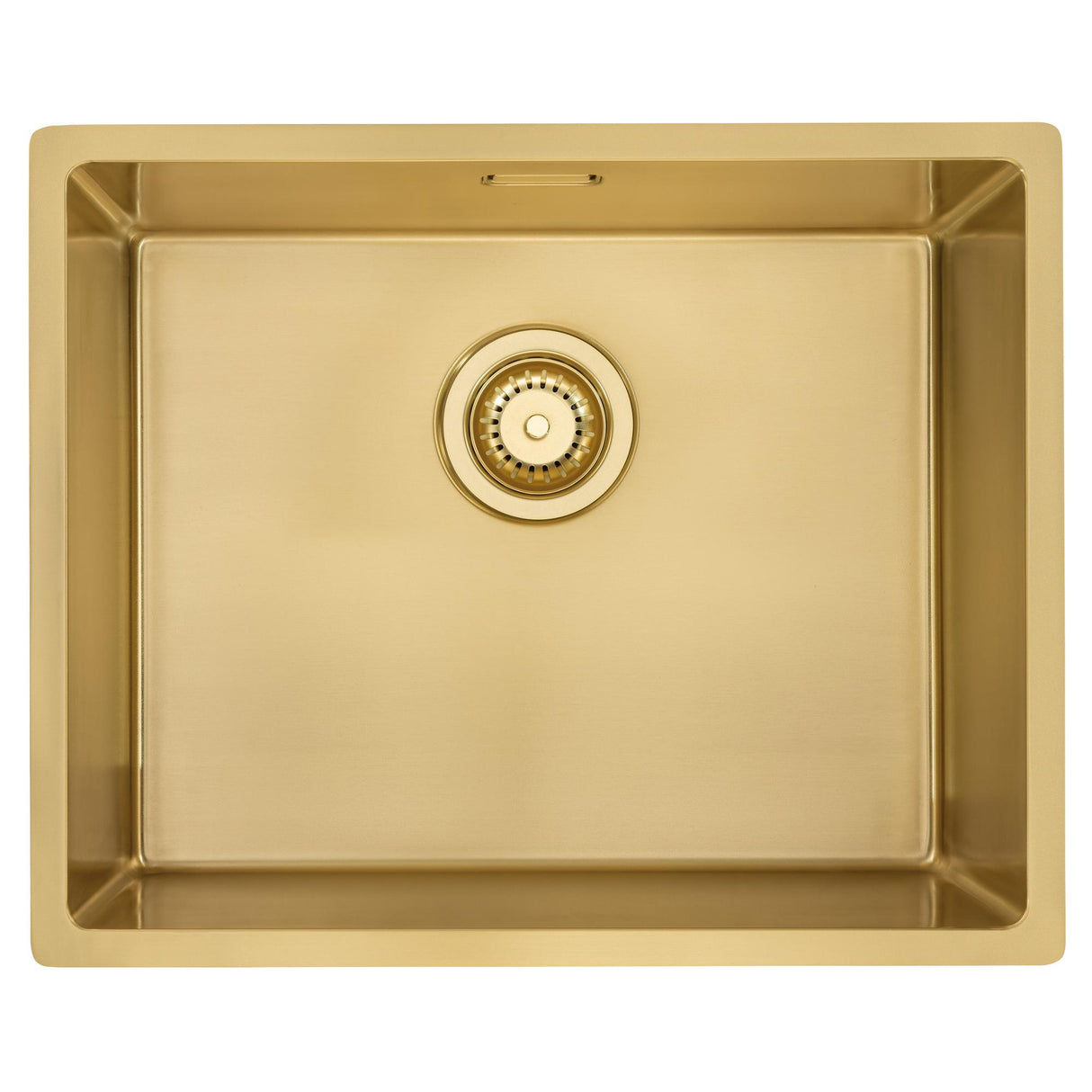 Abode Koto Single Bowl Inset/Undermount Kitchen Sink with PVD Finish