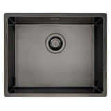 Abode Koto Single Bowl Inset/Undermount Kitchen Sink with PVD Finish