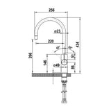 Zip HydroTap Arc Hot & Cold Mixer Kitchen Tap