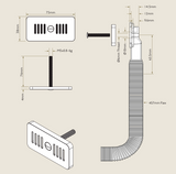 Bidbury & Co. Rectangular Luxury Overflow & Cover