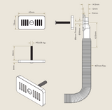 Bidbury & Co. Rectangular Luxury Overflow & Cover