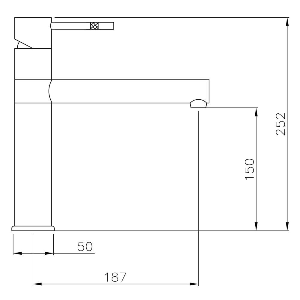 Abode Hydrus Single Lever Tap Kitchen Sink Mixer Tap