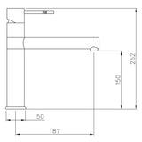 Abode Hydrus Single Lever Tap Kitchen Sink Mixer Tap
