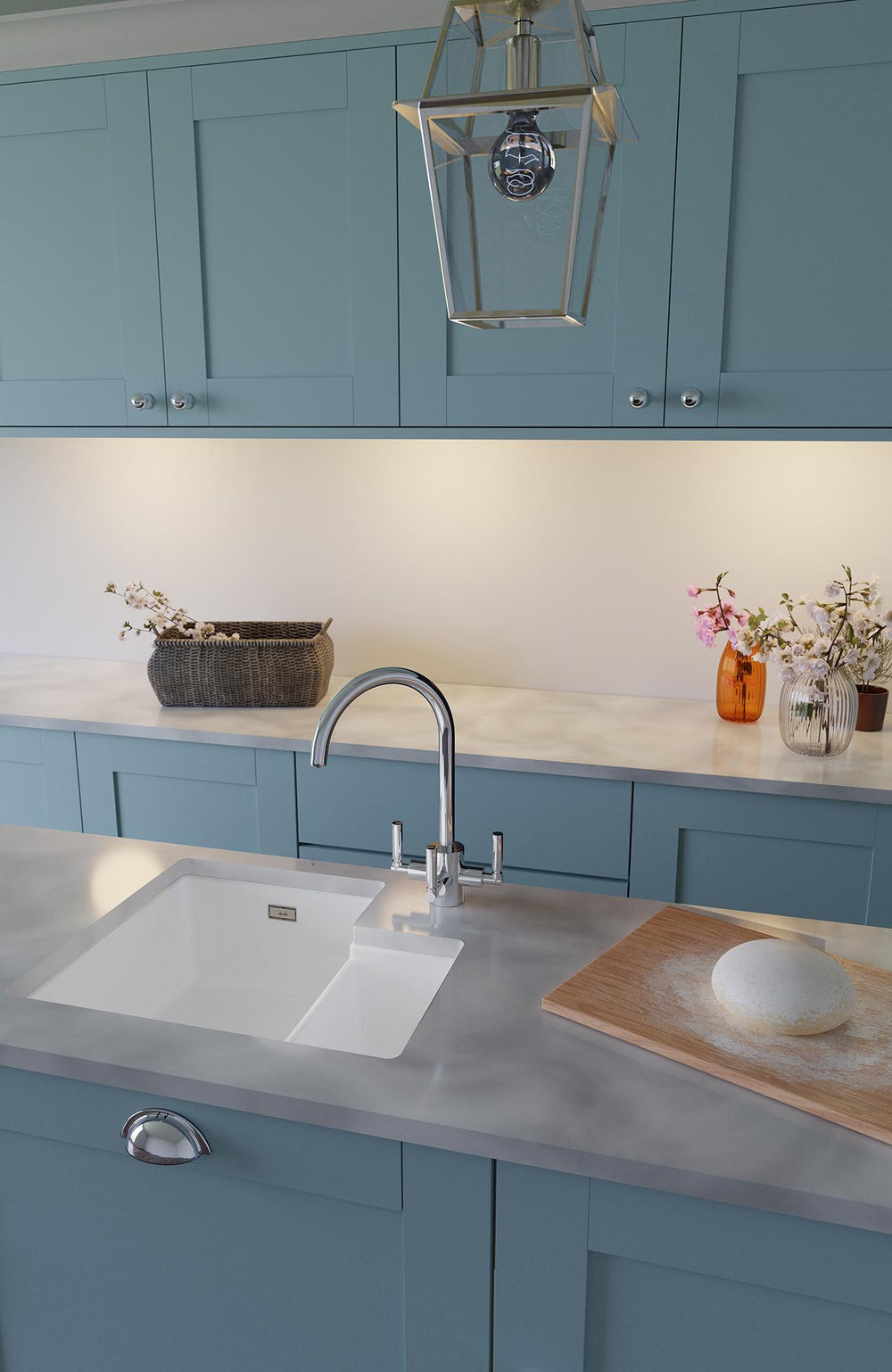 Abode Orcus Aquifier Chrome Monobloc Kitchen Sink Mixer Tap