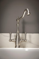 Abode Mayenne Monobloc Dual Lever Kitchen Mixer Tap