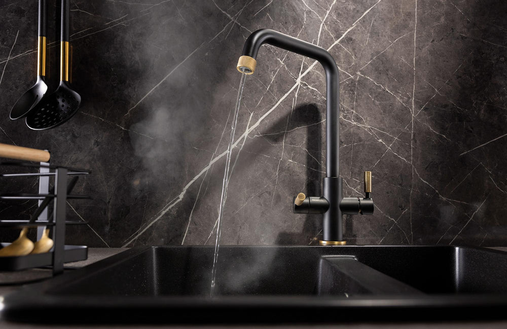 Pronteau Industria 4-in-1 U-Spout Filter ProBoil Boiling Water Kitchen Tap