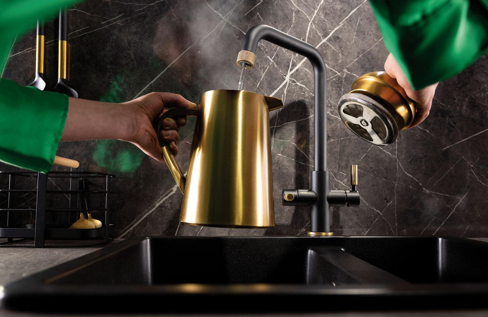 Pronteau Industria 4-in-1 U-Spout Filter ProBoil Boiling Water Kitchen Tap