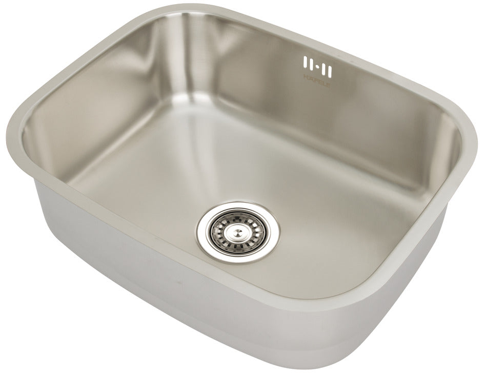 Häfele Calder Undermount Single Bowl Kitchen Sink For 600mm Cabinet in Stainless Steel