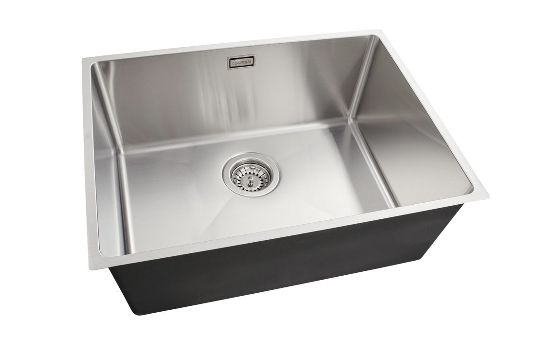 Häfele Lido Undermount Single Bowl Kitchen Sink For 600mm Cabinet in Stainless Steel
