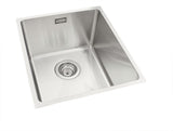 Häfele Lido Undermount Single Bowl Kitchen Sink For 400mm Cabinet in Stainless Steel