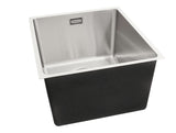 Häfele Lido Undermount Single Bowl Kitchen Sink For 400mm Cabinet in Stainless Steel