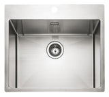 Rangemaster Cosmo Stainless Steel Inset Mount Single Bowl Kitchen Sink