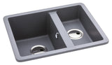 Abode Matrix GR15 One And Half Bowl Kitchen Sink in Composite