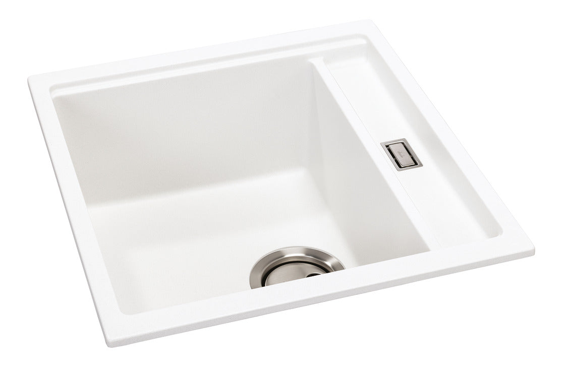 Abode Synchronist One And Quarter Bowl Kitchen Sink in Composite