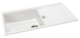 Abode Synchronist One And Quater Bowl Kitchen Sink in Composite