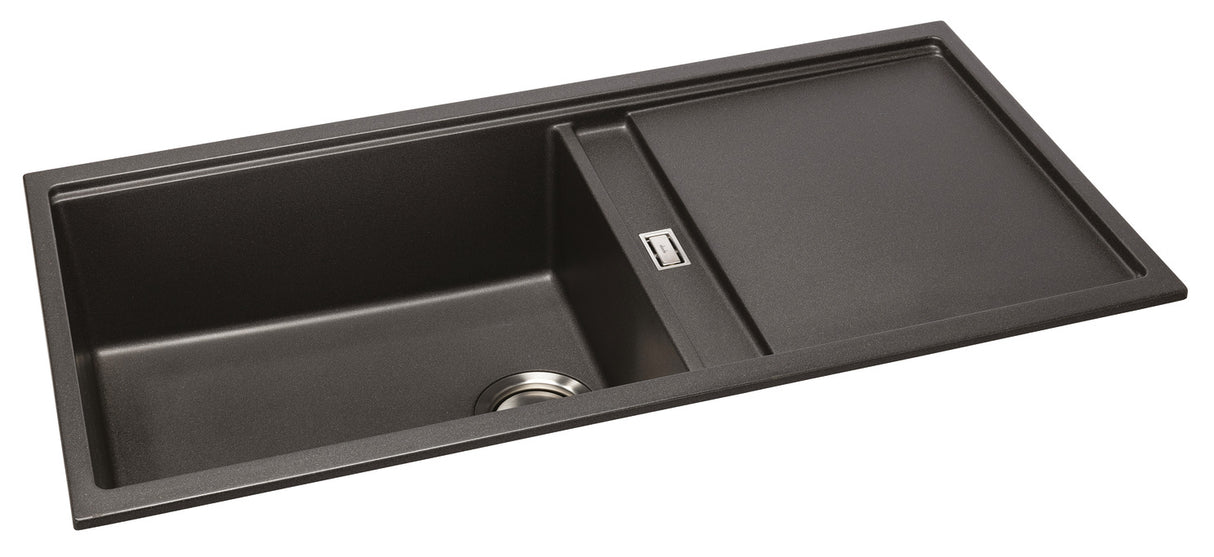 Abode Synchronist One And Quater Bowl Kitchen Sink in Composite