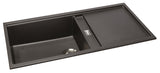Abode Synchronist One And Quater Bowl Kitchen Sink in Composite