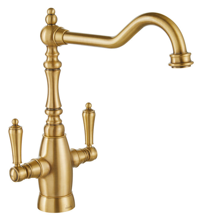 Abode Mayenne Monobloc Dual Lever Kitchen Mixer Tap