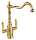 Abode Mayenne Monobloc Dual Lever Kitchen Mixer Tap