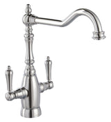 Abode Mayenne Monobloc Dual Lever Kitchen Mixer Tap