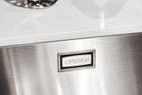 Häfele Lido Undermount Single Bowl Kitchen Sink For 600mm Cabinet in Stainless Steel