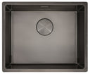 Abode Koto Single Bowl Inset/Undermount Kitchen Sink with PVD Finish