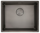 Abode Koto Single Bowl Inset/Undermount Kitchen Sink with PVD Finish
