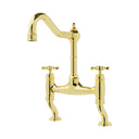 Bidbury & Co. Fairford Bridge Kitchen Tap with Crosshead Handles & Traditional Aesthetic