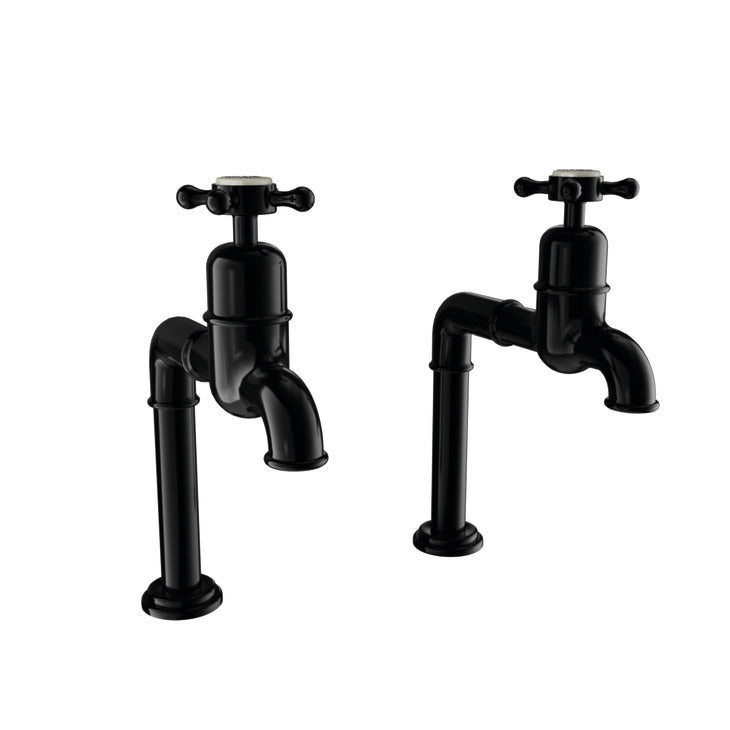 Bidbury & Co. Caswell Kitchen Taps with Crosshead Handles & Classic Bibcock Design