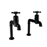 Bidbury & Co. Caswell Kitchen Taps with Crosshead Handles & Classic Bibcock Design