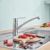 Grohe BauEdge Low Spout Mixer Tap with Single Lever in Polished Chrome Video