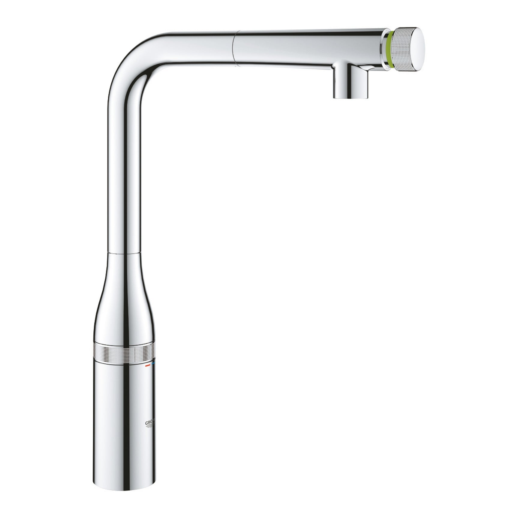 Grohe Essence L-Spout Tap  SmartControl with Pull Out Spray in Polished Chrome - Video