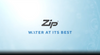 ZIP water taste test