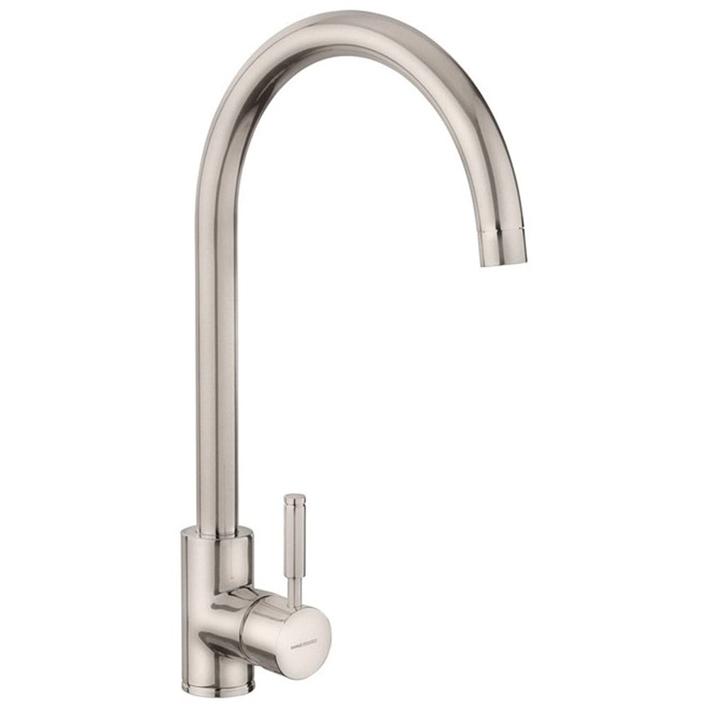 Rangemaster Aquatrend Kitchen Mixer Tap with Single Pin Lever & Sweeping 360 Swivel Spout